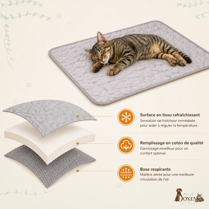 Tapis Rafraîchissant pour Chien & Chat – Confort Anti-Chaleur